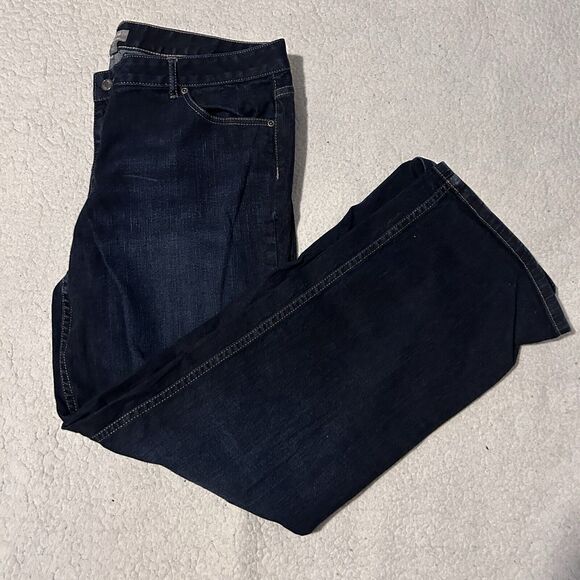 J. Jill Jeans Womens 18 Authentic Fit Denim Bootcut Denim 5-Pocket High-Rise - Picture 1 of 7